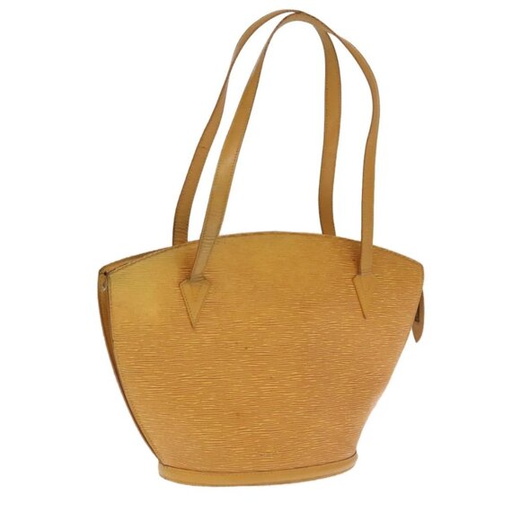 LOUIS VUITTON Epi Saint Jacques Shopping Shoulder Bag Yellow M52269 Auth 106652 - Picture 1 of 16
